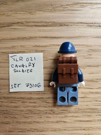 lego tlr021 cavalry soldier, set 79106