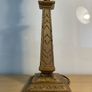 Vintage Egyptian style column lamp c1970. Image 4