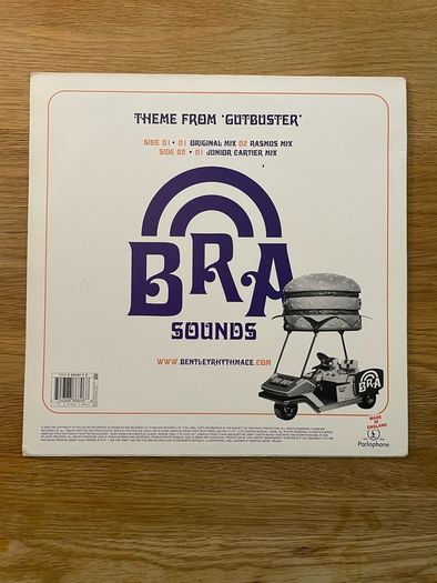 Bentley Rhythm Ace - Theme From Gutbuster - 12" Vinyl Single - 2000 Parlophone Records