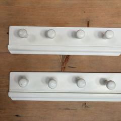 Country chic style coat hooks