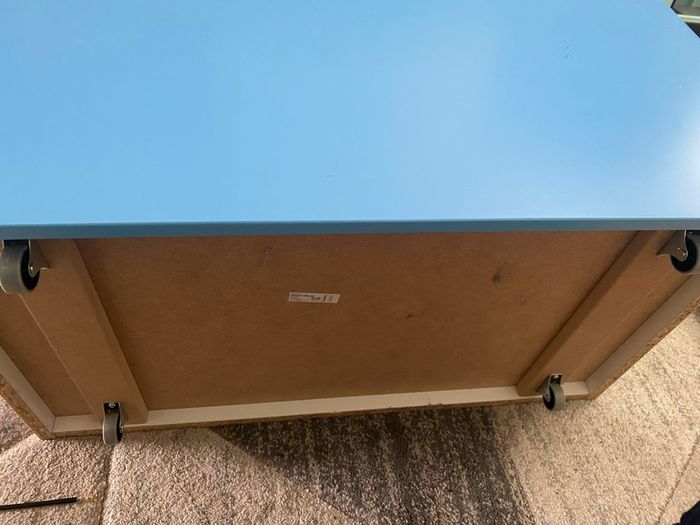 Free ikea blanket toy box