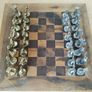 Handmade hardwood chessboard (needs some TLC) FREEPOST Image 2