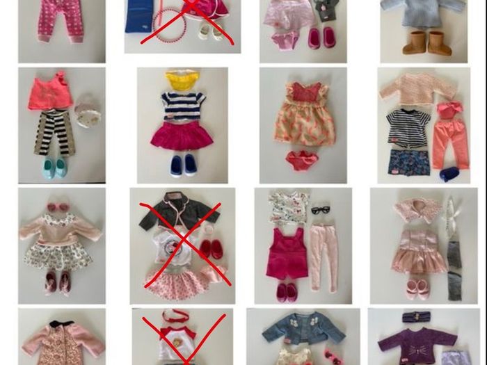 Our Generation dolls Outfits
