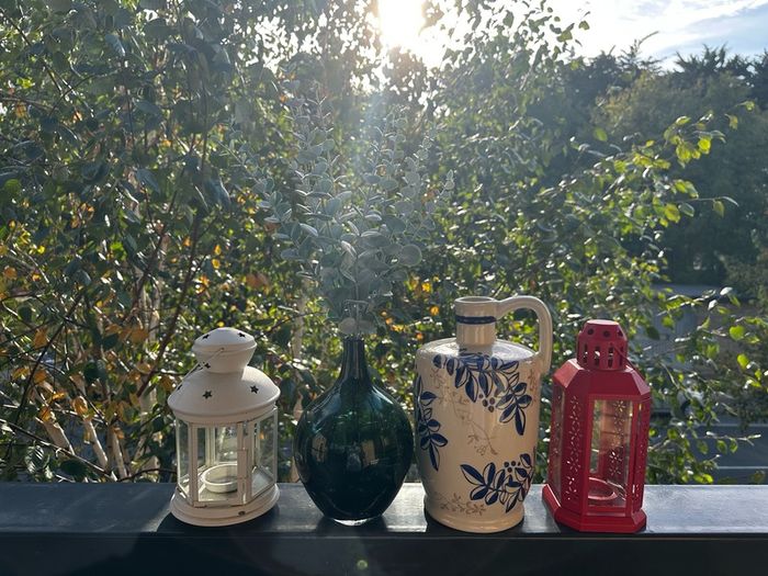 Set of Vases and Lanterns