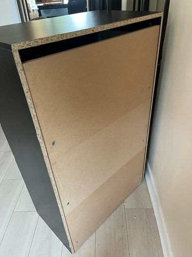 IKEA KULLEN 5-Drawer Chest in the Black-Brown finish