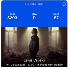 Lewis Capaldi Thomond Park