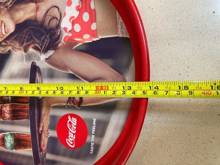 Coca Cola Metal Tray 36 cm