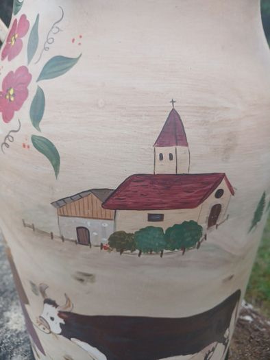 vintage french milk can