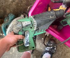 job lot of power tools