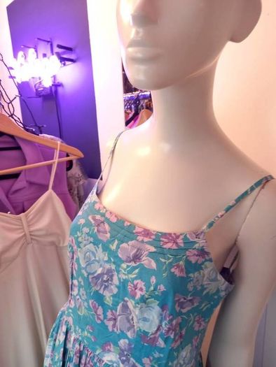 Laura Ashley 1980s Vintage Dress