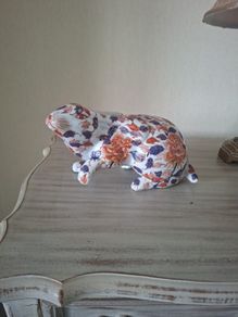 Irmari Vintage Hare Porcelain Ornament 23cm L