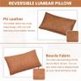 Faux Leather Tufted Armchair Image 4