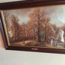 Framed print of oil painting COUNTRY COTTAGES By Clemens Image 10