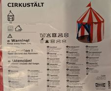 2 x IKEA Children's play tent