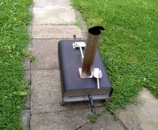 Wood fire pizza oven