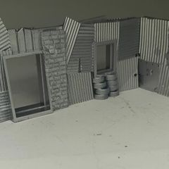 Ork Mek shop walls