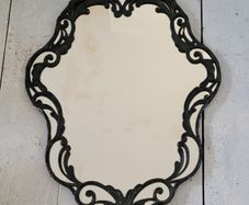 Antique baroque mirror