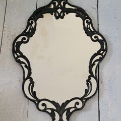 Antique baroque mirror