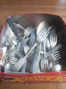Old Vintage Irish Cutlery / Fork/ Spoon/ Knife