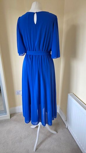 Pala D'Oro Cobalt blue dress size xl postage included