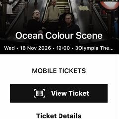 Ocean Colour Scene tickets (2)