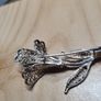 Vintage Silver Marcasite Brooch Image 5