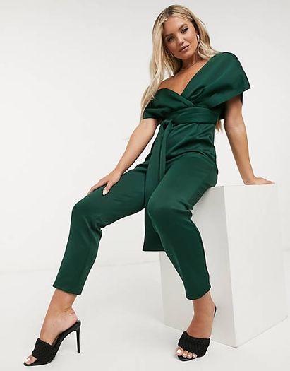 Scuba Off the Shoulder Jumpsuit