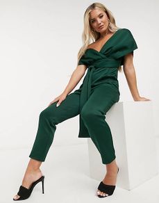 Scuba Off the Shoulder Jumpsuit