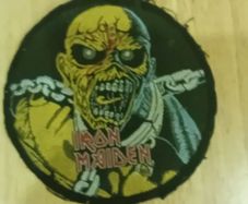 Vintage Iron Maiden  Patch