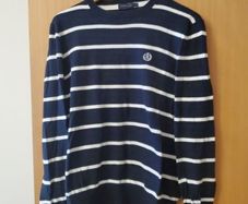 Navy and White Jumper, Postage Ireland