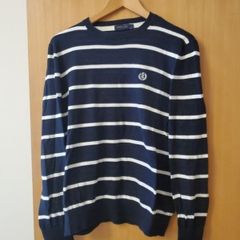 Navy and White Jumper, Postage Ireland