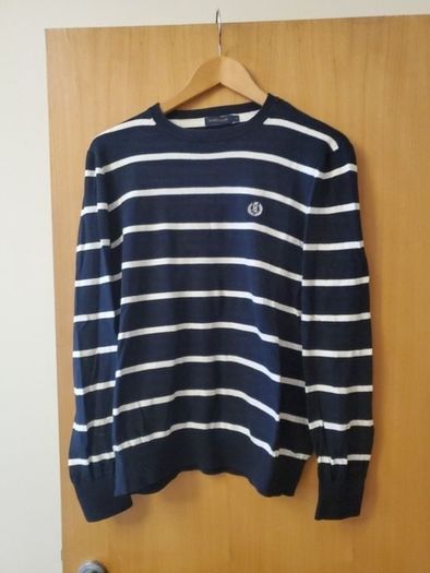 Navy and White Jumper, Postage Ireland