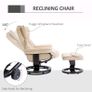 recliner chair and footstool Image 4