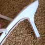 Free Brand New Cream Samdals Size 7 Image 3
