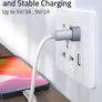 USB C Female to USB Male Adapter Pack of 3[Aluminum Shell, High Stability] Type C to USB A Converter Compatible with iPhone 14/13 Plus Pro Apple Watch Series 8 Ultra AirPods Pro CarPlay, etc. Image 3