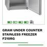 GRAM  Commercial under counter fridge Image 5