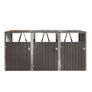 Metal Triple Wheelie Bin Shelter for 3 Bins NEW Image 4