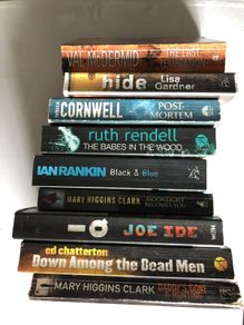 120+ Crime Thriller & Mystery Book Mega Lot