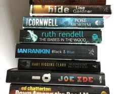 120+ Crime Thriller & Mystery Book Mega Lot