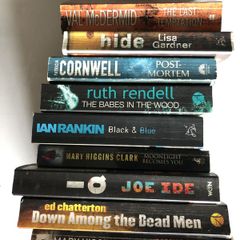 120+ Crime Thriller & Mystery Book Mega Lot