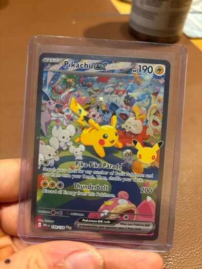 pokemon 30 celebrations pikachu Sir