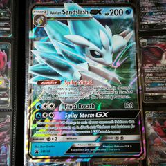 Alolan Sandslash GX ! Jumbo Oversized Card ! Promo from Sun & Moon Era ! 2020 ! Pokemon Card !