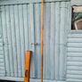 Old Wood and Brass Flagpole Image 4