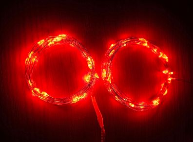 Halloween lights - orange