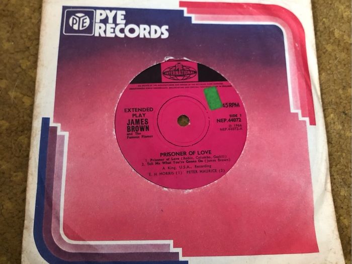 James Brown - Prisoner of Love EP (1966) 7"