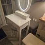 Make up table vanity unit and stool Image 2