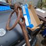 Very Large Heavy 19th Century Wrought Iron Anchor Image 2