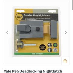 Yale Door Lock, Brand New