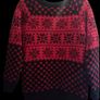 Women's Christmas sweater with snowflakes Image 10