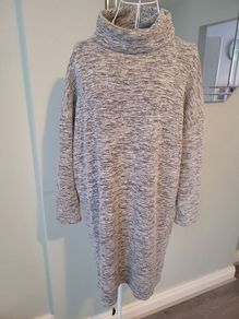 river island cowl neck jumper dress